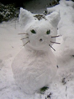 Котоснеговик ;) Котоснеговик ;)