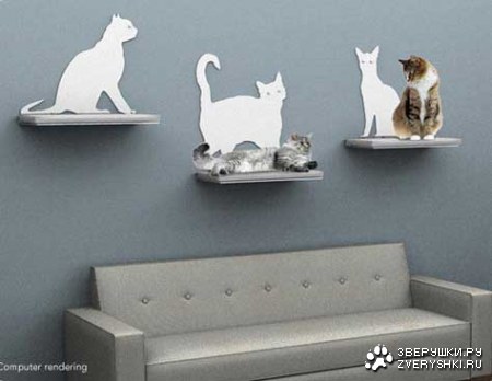 ����� ��� ����� Cat Silhouette �� The Refined Feline